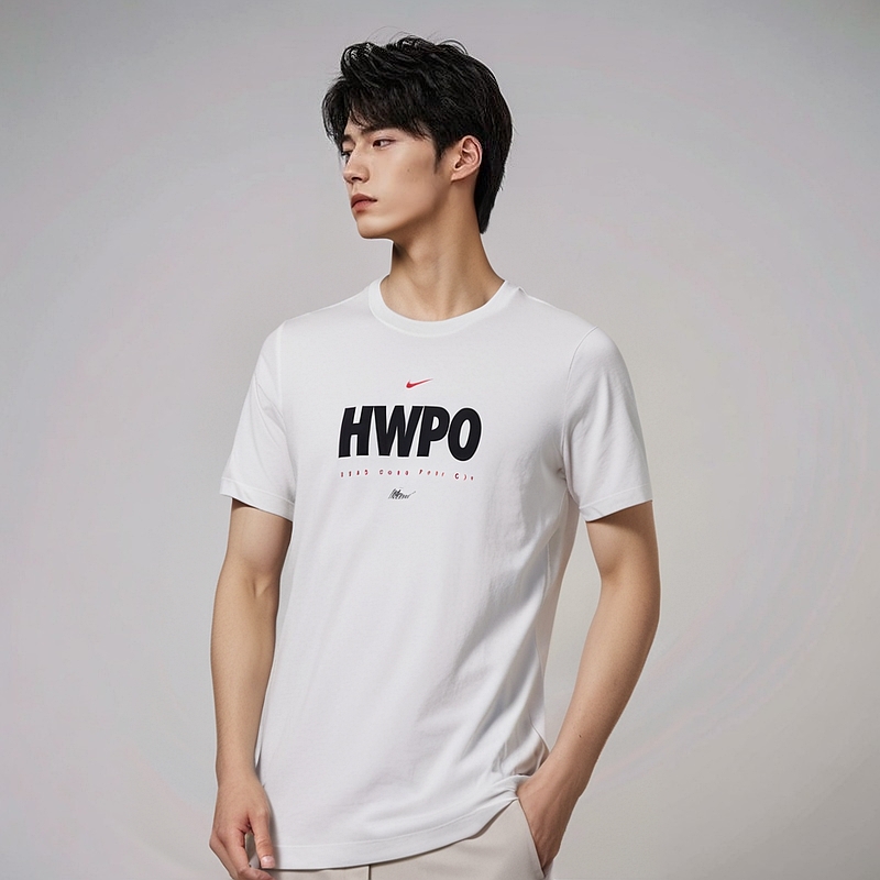 Nike耐克DRI-FIT男子运动速干透气中长款短袖T恤DA1594-100 AC