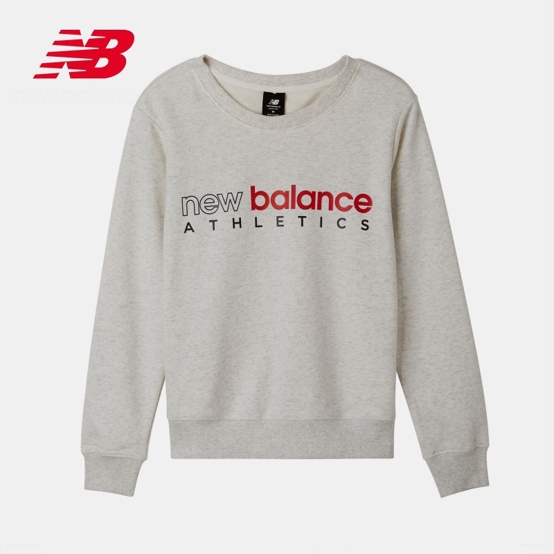 New Balance NB女针织上衣套头卫衣 AWT01559-SAH