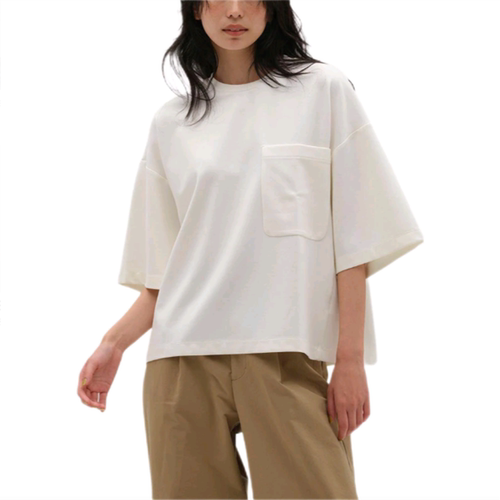 New Balance 女子大口袋宽松圆领短袖T恤AWT45001-SST