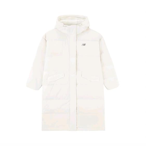 New Balance 保暖运动连帽长款羽绒服 女装 AWJ33333-CIC