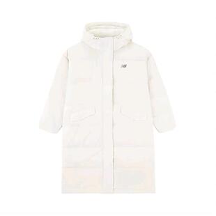 New Balance 保暖运动连帽长款羽绒服 女装 AWJ33333-CIC