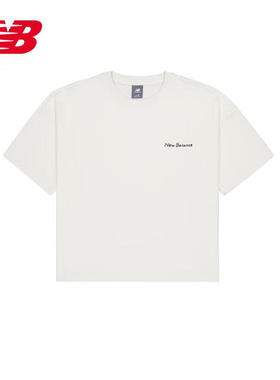 NEW BALANCE 女款夏季圆领卡通短袖 AWT42321-CIC
