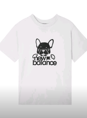 NEW BALANCE女款休闲宽松圆领运动T恤AWT12316-WT