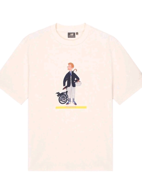 New Balance x Slow Boy 向心生活联名 运动短袖T恤5ED26311-IV