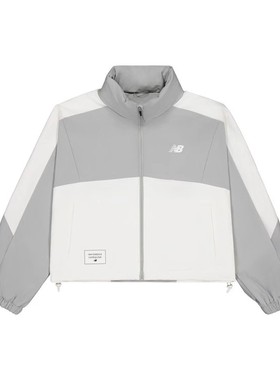 NEW BALANCE 女款运动休闲薄款梭织外套 NAE12412-GR