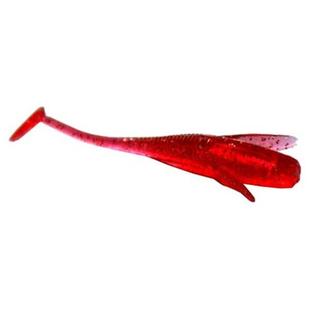 1.5寸3.8厘米T尾根钓根鱼软饵海水德州铅头钩小根饵 Shrug Minnow