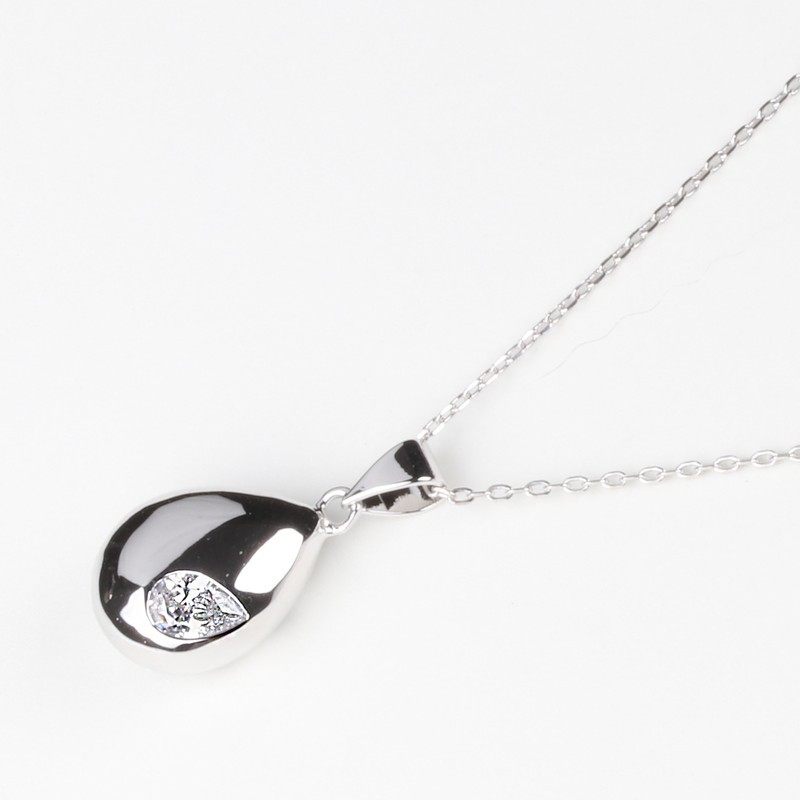 纯银S925水滴钻情人眼泪款镂空女式吊坠子任意搭配的项坠|msdalam kategori Aksesori/Barang Kemas Fesyen, loket/loket - dari Buy2taobao.com untuk memberikan perkhidmatan ejen Taobao profesional membeli