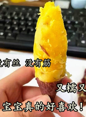 （给小宝宝吃您选这款）山西农家自种老品种红薯黄心番薯老式地瓜