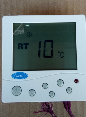 开利温控器tms910sa 中央空调线控器风机盘管温控开关调速面板