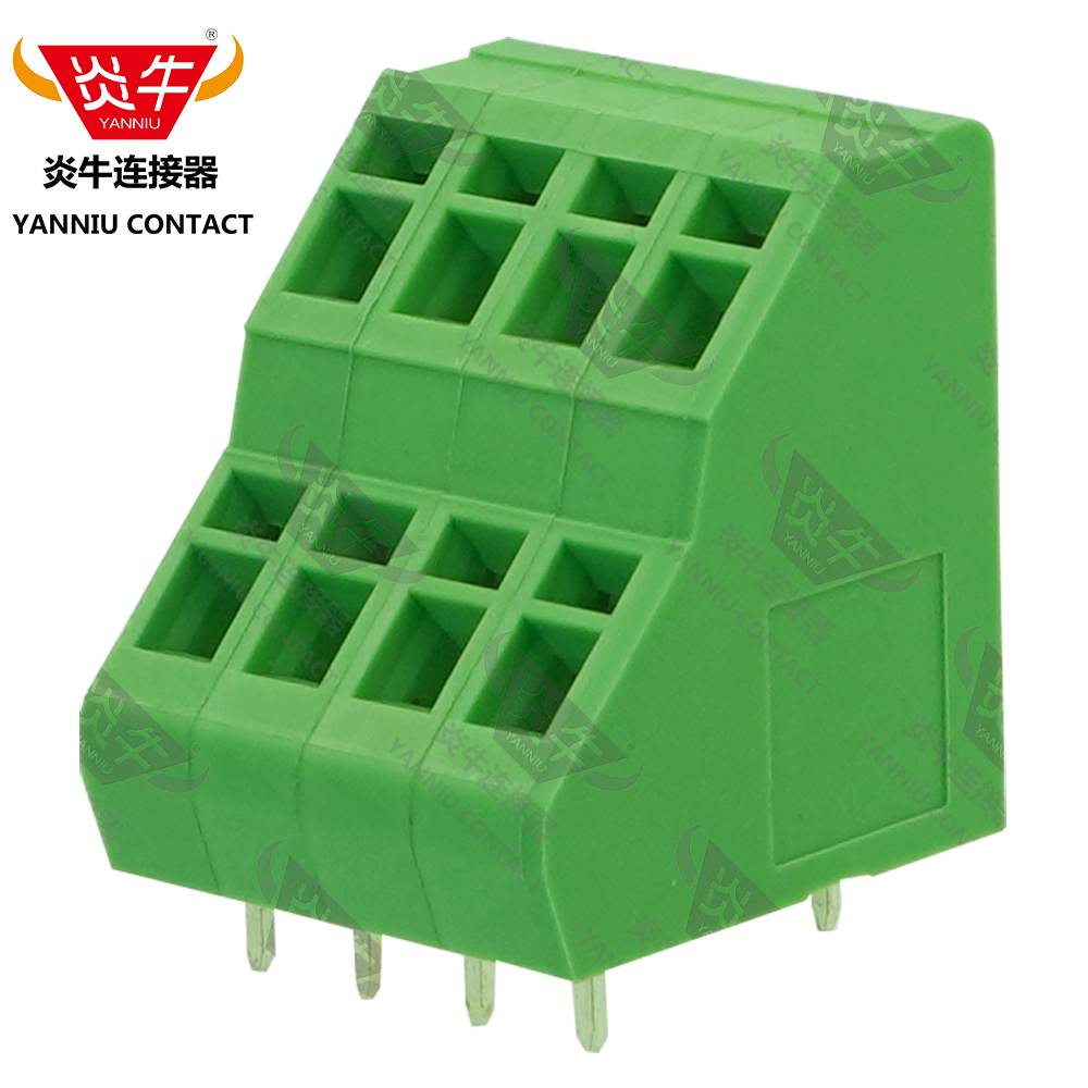 炎牛5.08mm双层接线端子YN736A