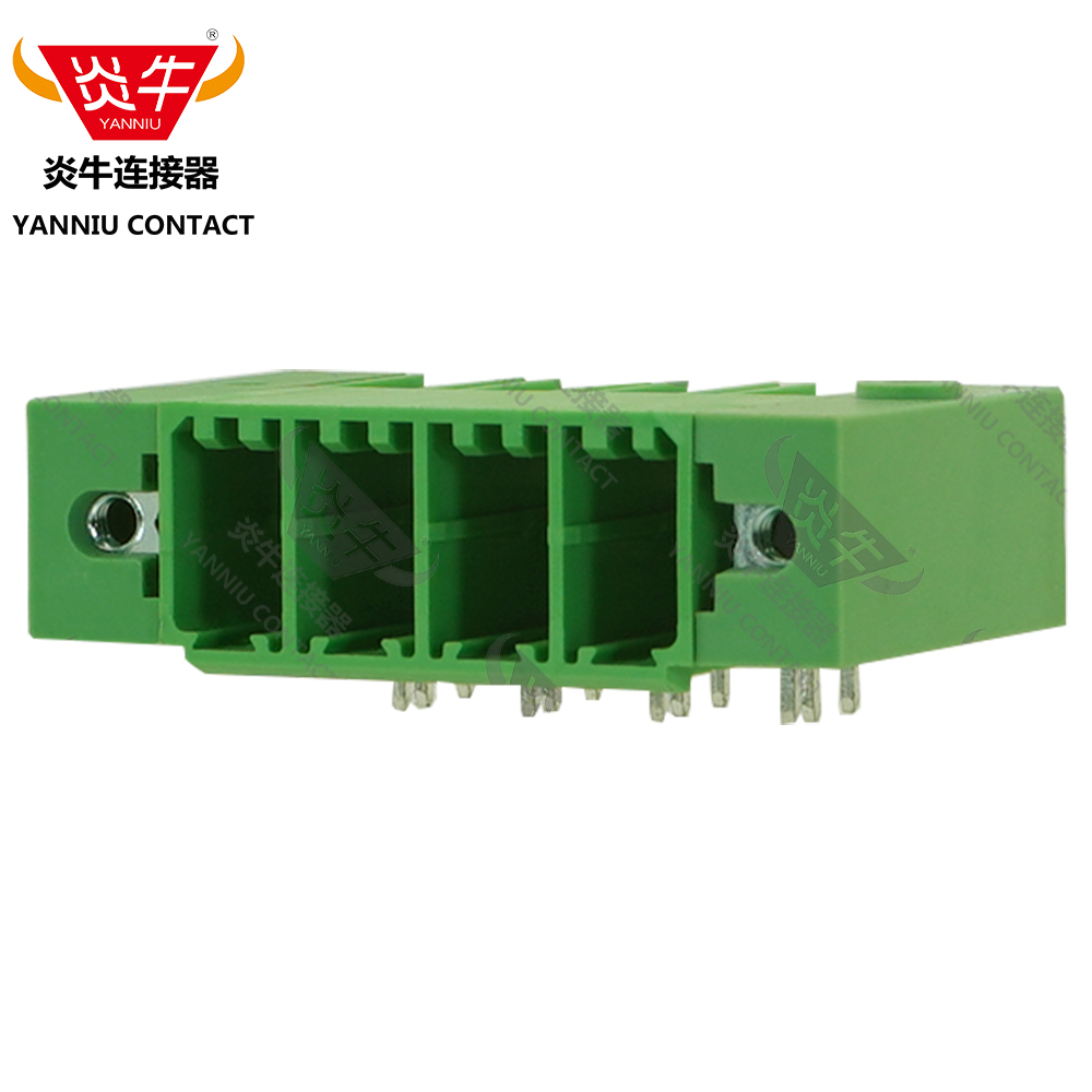 7.62mm炎牛PCB接线端子YN5EDGRHM