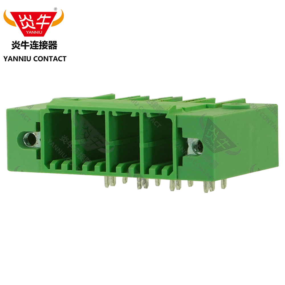 7.62mm炎牛PCB接线端子YN5EDGRHM