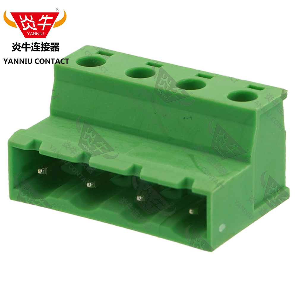 7.62mm炎牛PCB接线端子YN2EDGKR