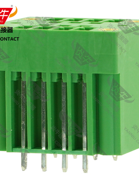 3.81mm炎牛双排插拔式接线端子YN15EDGVHM/KF2EDGVHM/MCDV1.5-G1F