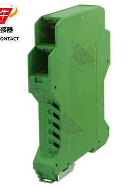 17.5mm炎牛DIN电子模块壳体信号隔离器外壳模组盒ME1750/FMET-03P