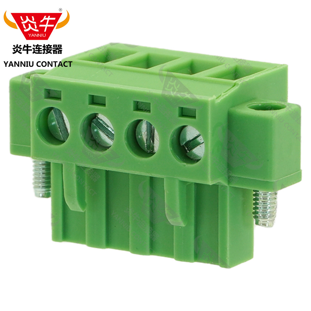 5.08mm炎牛插拔式PCB接线端子YN2EDGKFM/KF2EDGKFM/MSTBT 2,5-STF