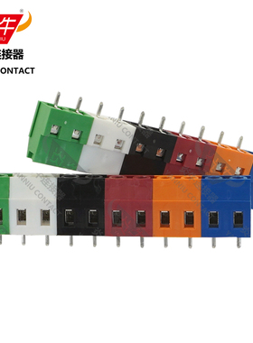 7.62mm炎牛连接器螺钉式凤凰接线端子YN129/DG/KF/GMKDS 3/EHK3V