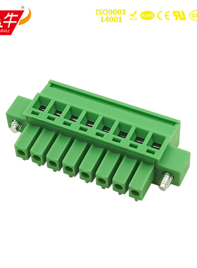 3.5mm插拔PCB接线端子YN15EDGKBM/EC350RLM/KF2EDGKBM/MCVW1.5STF