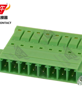 3.81mm炎牛连接器插拔式接线端子YN15EDGKNRM/KF2E/IFMC1.5-STF