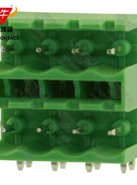 5.08mm炎牛凤凰双层插拔式PCB接线端子YN2EDGKRH/KF/CCDN2.5-G1