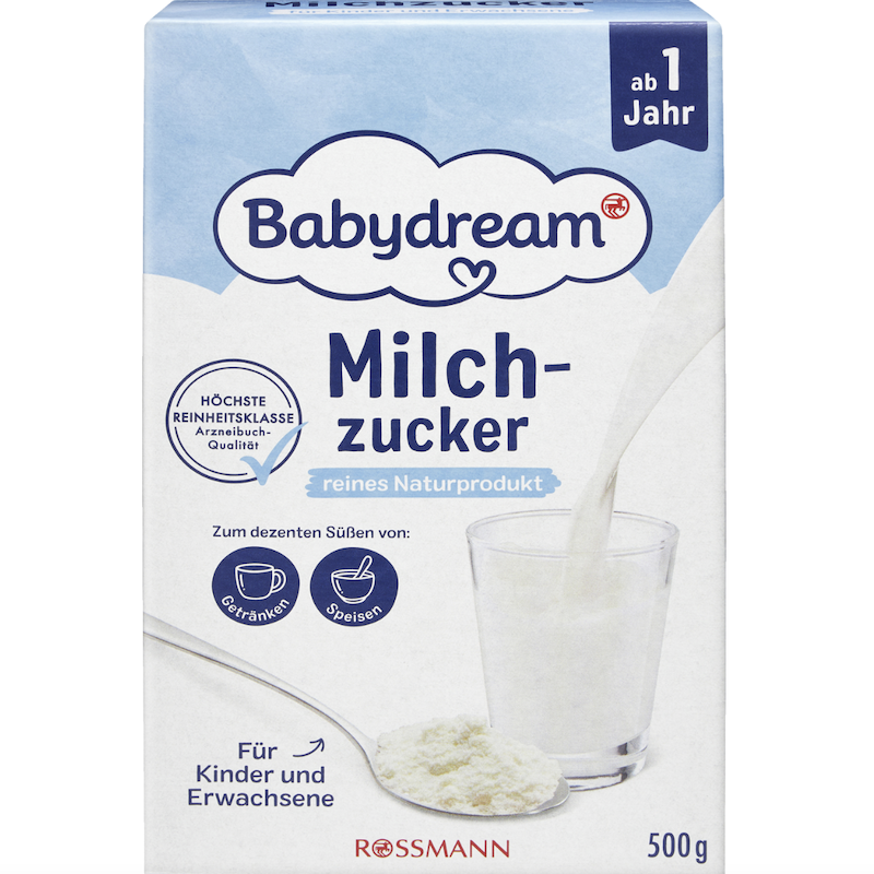德国直邮 Babydream婴儿天然乳糖奶糖 1岁开始 儿童成人 500g