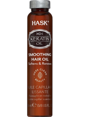 德国直邮 Hask摩洛哥护发精油安瓶 修复烫染柔顺发丝防毛躁角蛋白
