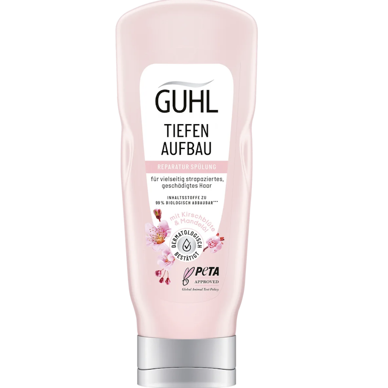 德国直邮Guhl樱花杏仁油深层修护保湿护发素200ml 准妈妈新妈妈