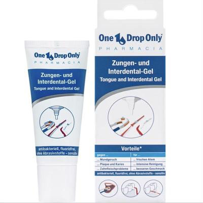 德国直邮 One Drop Only舌苔清洁凝胶去口臭清新口气啫喱牙膏25ml