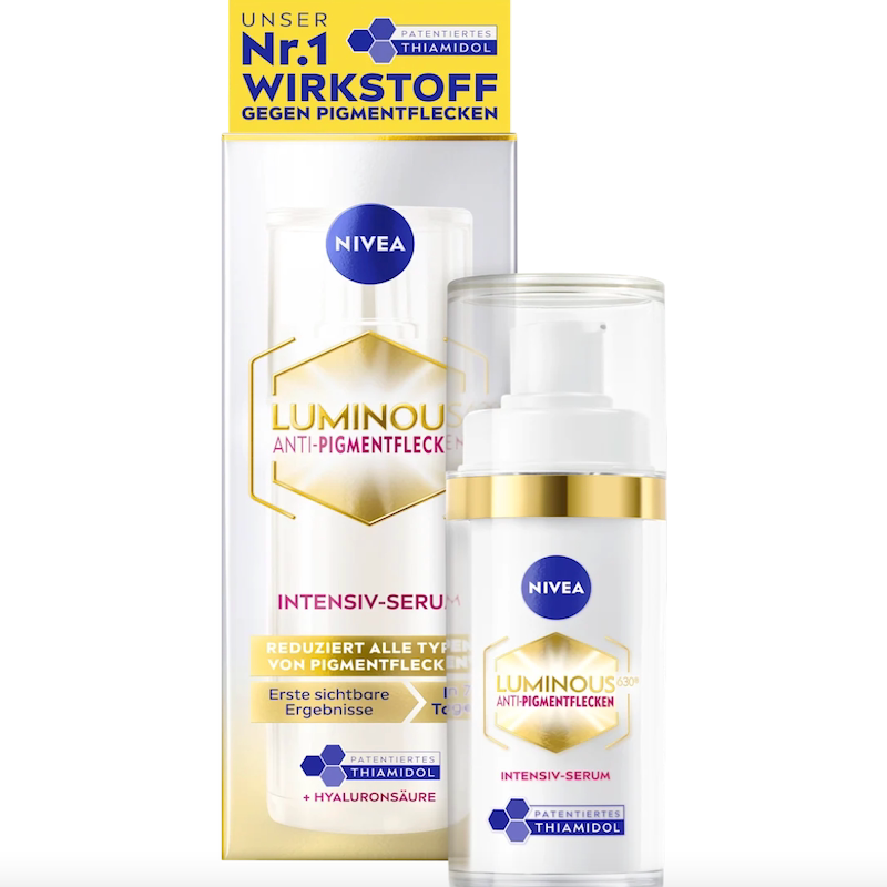 德国直邮NIVEA Luminous 630焕白精华 改善瑕疵肌肤 7天提亮肤色