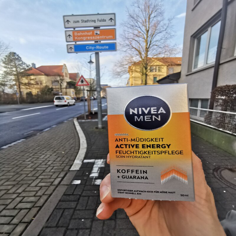 德国直邮 男士活性能量保湿霜 抗倦容 Nivea Men原装咖啡因提神