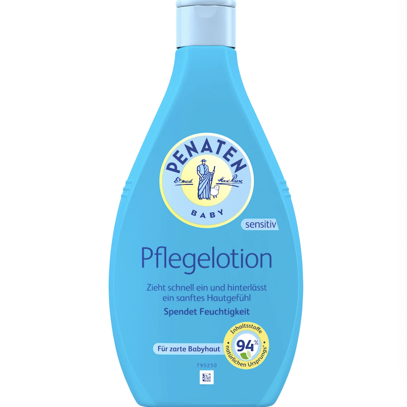 德国直邮 贝娜婷Penaten婴儿敏感肌肤身体乳 滋润保湿润肤露400ml