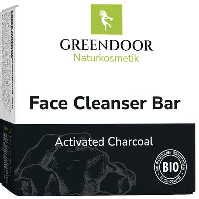 德国直邮 Greendoor Face Cleanser Bar活性炭矿物质绿泥洁面香皂