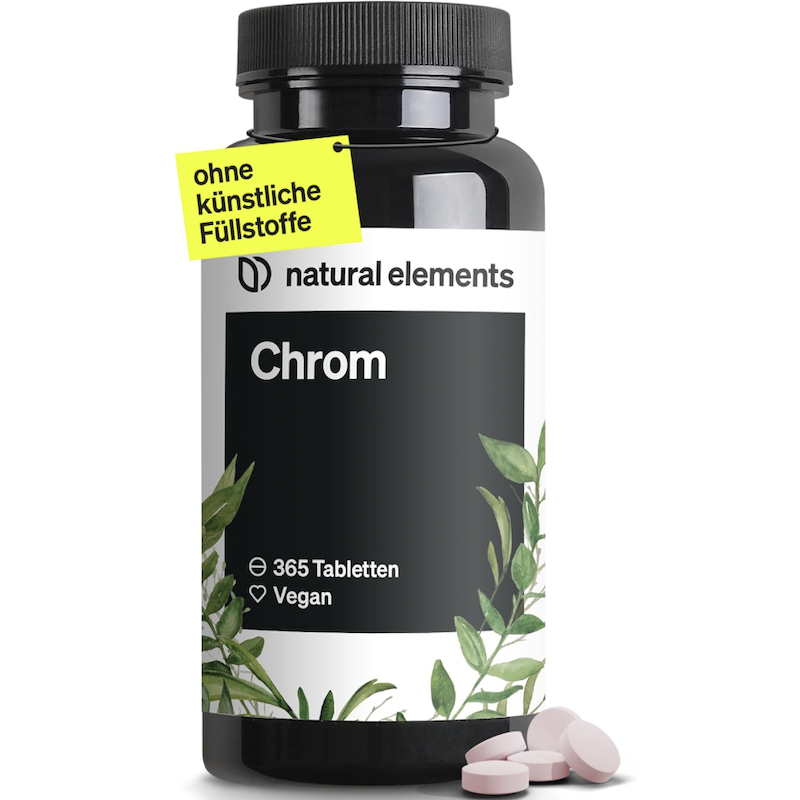 德国直邮natural elements Chrom铬微量元素片 补充日常膳食365片
