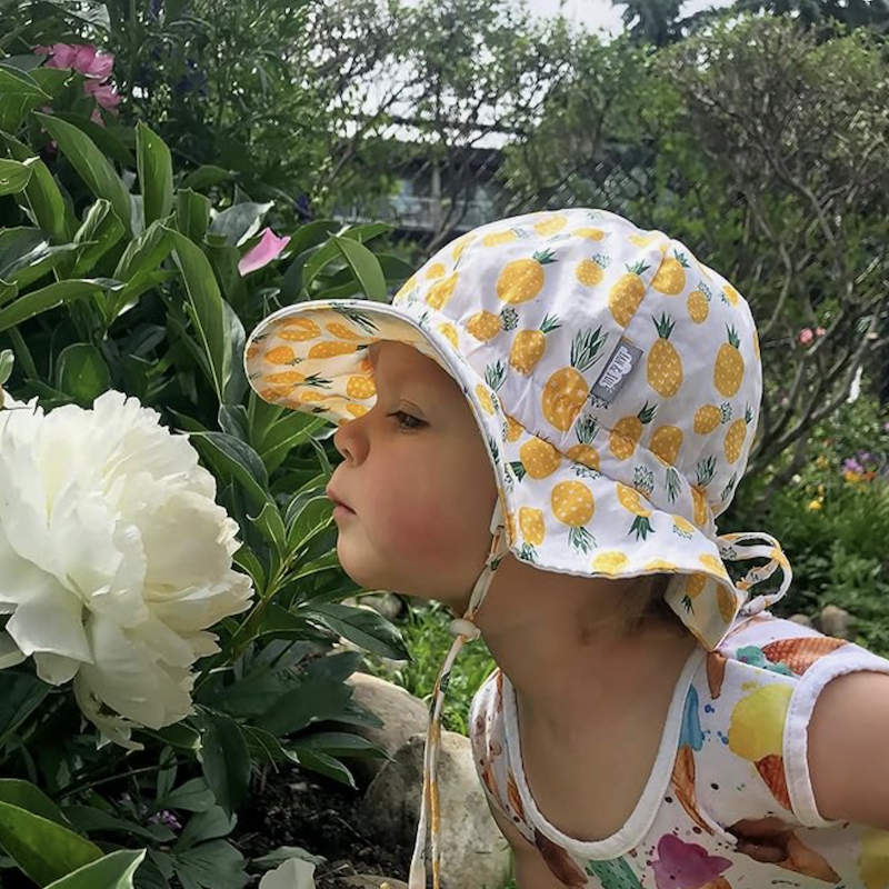 德国直邮Jan Jul Cotton Floppy儿童新生婴儿全棉帽 光防护UPF50