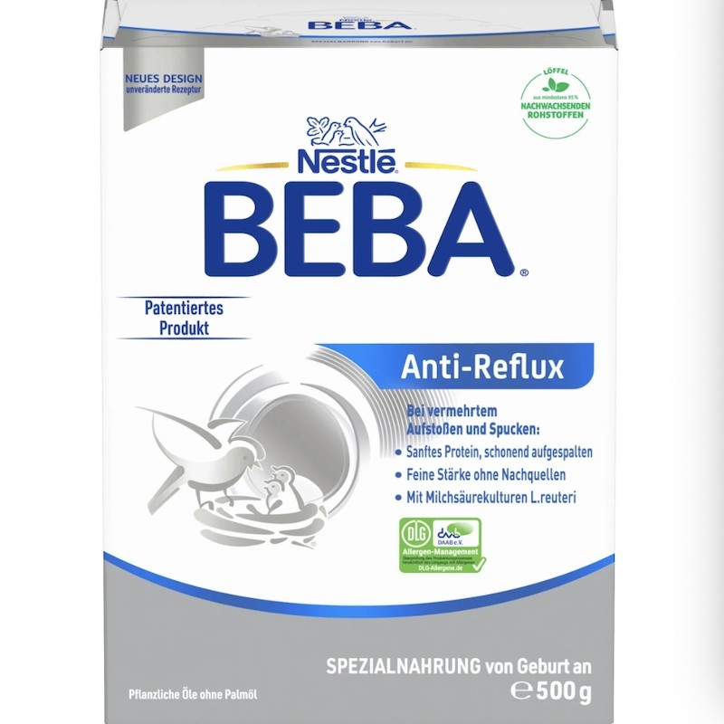德国直邮 Nestle BEBA Anti-Reflux雀巢抗返流婴幼儿配方奶粉500g