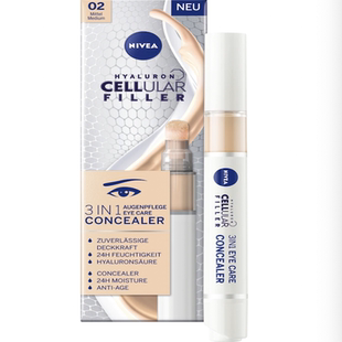 德国直邮NIVEA concealer妮维雅提亮遮盖痘痕黑眼圈遮瑕棒笔 3in1