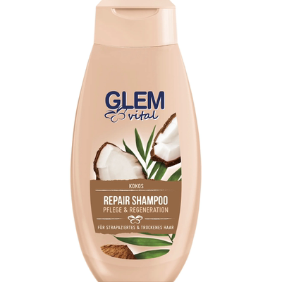 德国直邮 Schwarzkopf GLEM女士迷迭香椰子乳木果洗发水 修护柔顺