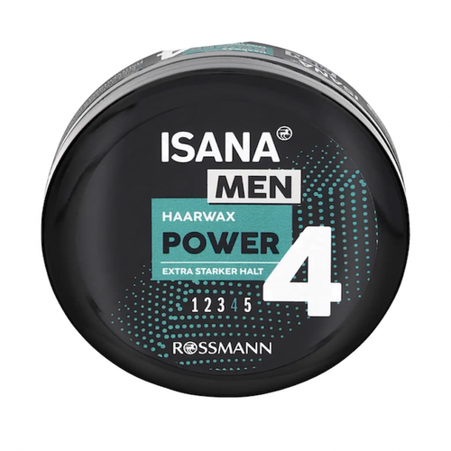 德国直邮 ISANA MEN Haarwax Power 4男士发蜡 打造专业造型75ml