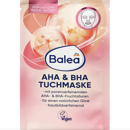 德国dm超市直邮Balea芭乐雅贴片面膜 清洁毛孔 均匀肤色 自然光泽