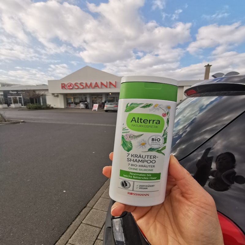 德国直邮Alterra有机柠檬草7种草本植物精华去油清爽洗发水 200ml