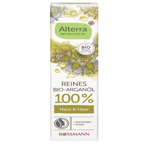 德国直邮进口原装Alterra奥泰拉阿甘油/摩洛哥坚果油30ML护肤/发