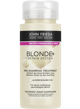 德国直邮 JOHN FRIEDA Pre-Shampoo洗发前护理修复再生 防断掉发
