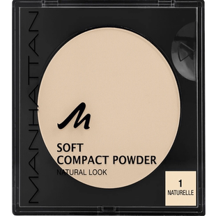 德国直邮 MANHATTAN Soft Naturelle定妆粉饼 自然裸妆 控油遮瑕