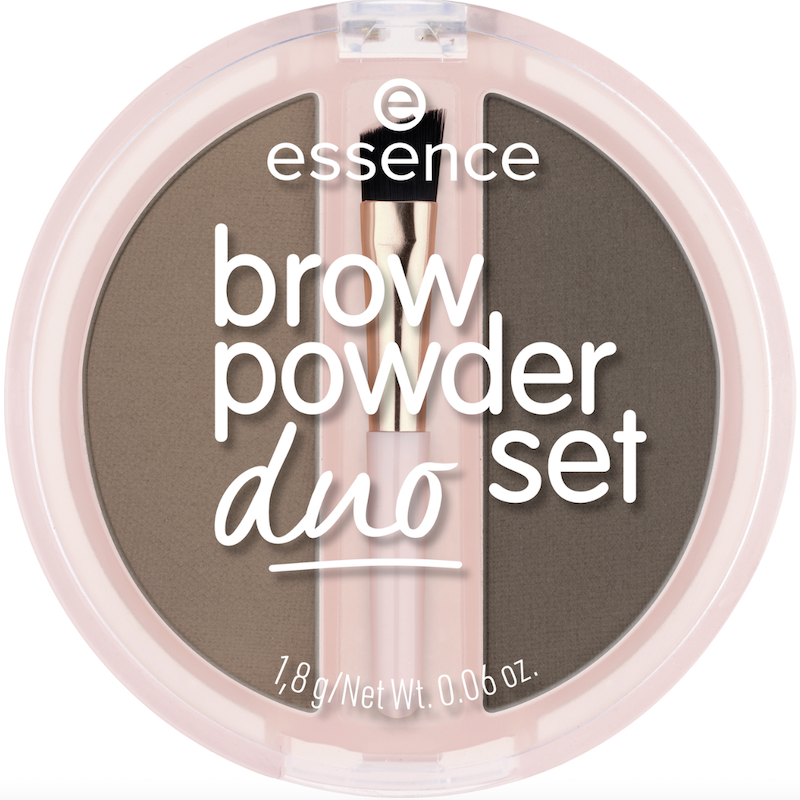 德国直邮 essence brow powder duo set双色眉粉盘自然完美 1.8g