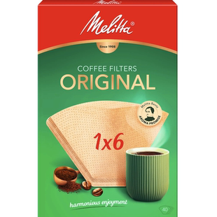 德国dm超市直邮Melitta咖啡滤纸 手冲咖啡 滴漏式咖啡壶 圆形扇形
