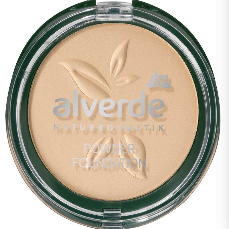 德国直邮Alverde艾薇德有机定妆粉饼 准新妈妈家用植物控油粉底