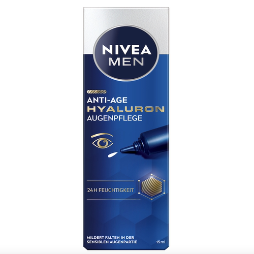 德国直邮 Nivea Men男士玻尿酸抗皱眼霜 减少皱纹 淡化黑眼圈15ml