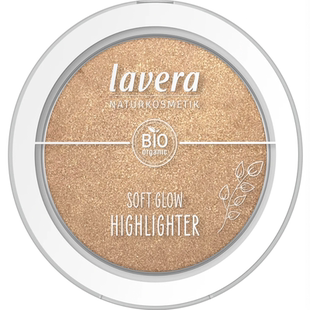 德国直邮 lavera Bio Highlighter Soft Glow有机提亮高光粉饼盘