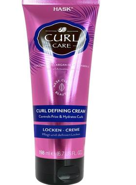 德国直邮 Hask Curl Defining Cream摩洛哥坚果椰子油卷发定型霜