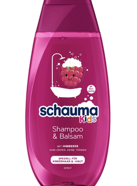 德国直邮schauma施华蔻儿童洗发水沐浴露二合一无硅油护发素250ml